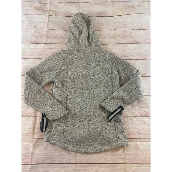 So Nice Canada Women's Grey Marl Full Zip Hooded Fleece - Medium - Picture 11 of 11
